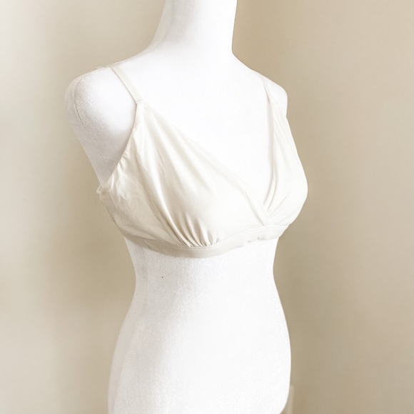 NWOT SKIMS Everybody Triangle Bralette XL Marble - Picture 2 of 9